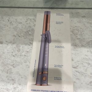 Unbound Cordless RECHARGEABLE Curling Iron 1" by Conair